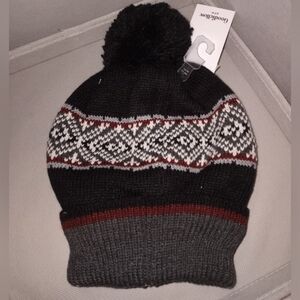 Goodfellow & Co. fleeced lined winter hat with a pompom top